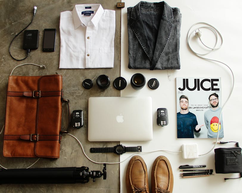 Travel Essentials Every Man Should Pack